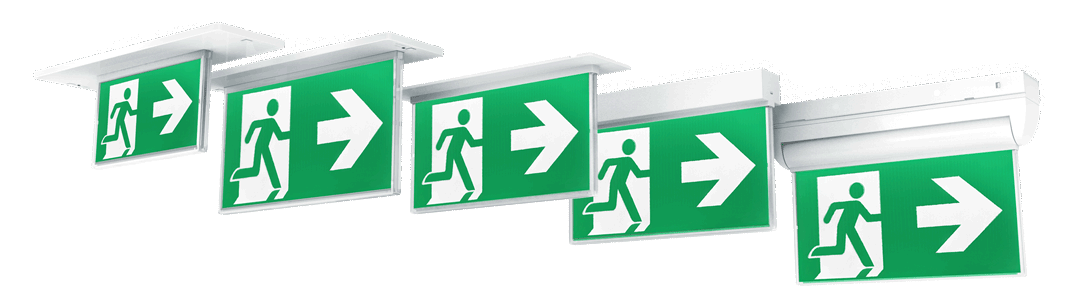 Exit Sign range - Ektor - New Zealand - Emergency Lighting